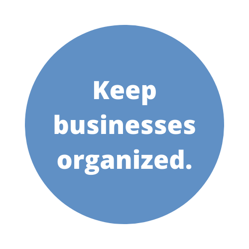 Keep businesses organized